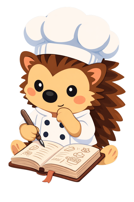 Rocket with cookbook